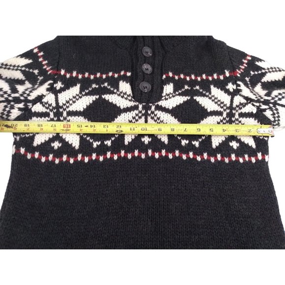 Filippo Novelli Made in Italy Thick Wool/Acrylic Quality Ski Winter Sweater SZ M - Picture 5 of 14